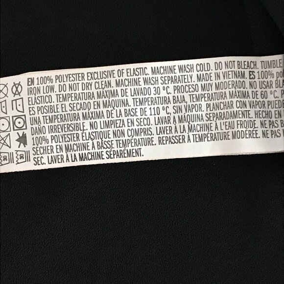 NWT - Forever 21 Sleeveless V-Neck Black Mini Dress - Picture 10 of 13